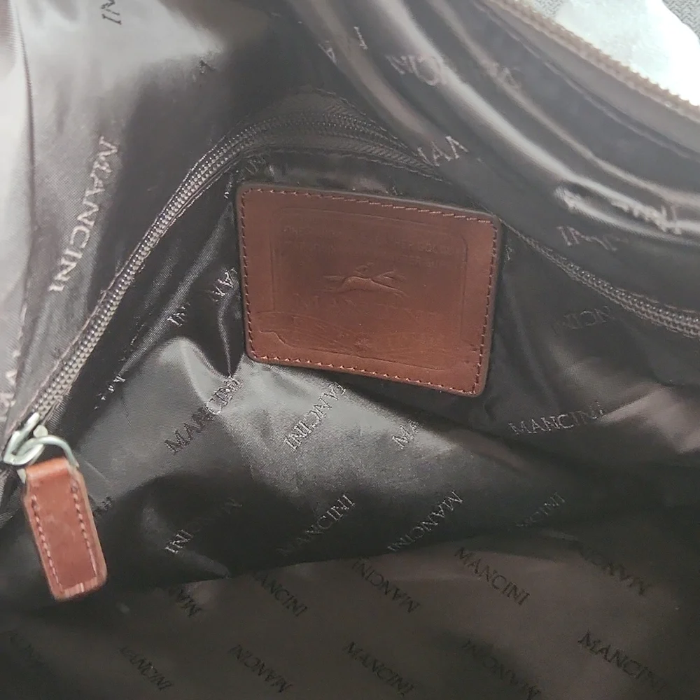 Mancini Brown Carry On Bag